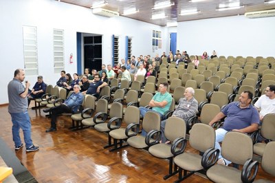 Audiência Pública para encerramento da 2ª Fase de Revisão do Plano Diretor aconteceu na noite de terça-feira.