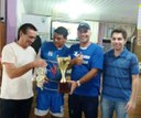 Vereadores prestigiaram finais do Campeonato de Futebol Sete.