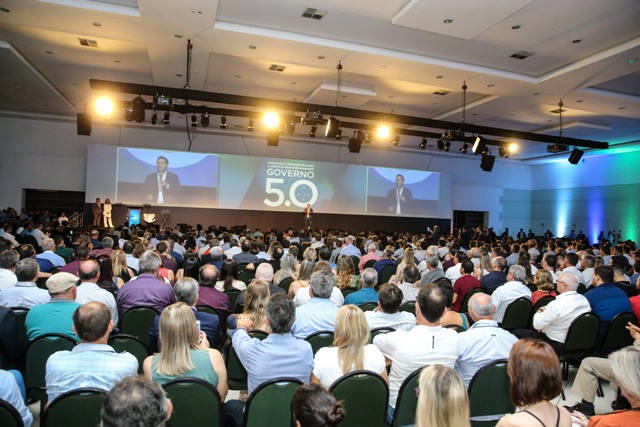 Encontro Governo 5.0 reuniu representantes de 350 municípios.