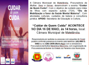 Evento “Cuidar de Quem Cuida” ACONTECE NO DIA 16 DE MARÇO na Câmara Municipal.