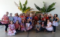 Festa Julina reúne participantes das rodas de conversa dos Bairros Vila Pasa e São Cristóvão.