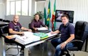 Prefeito Texerinha recebeu os vereadores Aldair e Rafinha no Paço Municipal