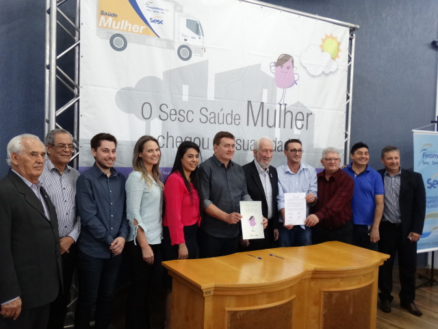 Prevenção na porta de casa – Sesc Saúde Mulher está em Matelândia.