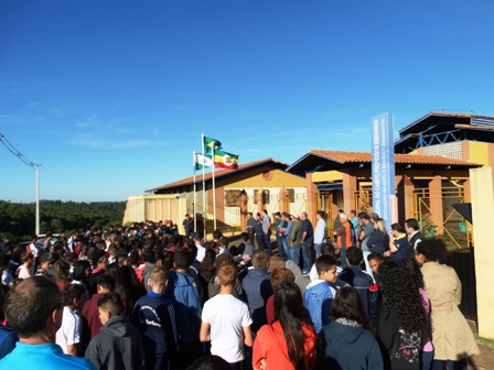 Vereadores acompanharam a abertura da Semana da Cidadania em Agro-Cafeeira.