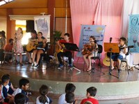 Vereadores participaram da Amostra Cultural que encerrou as atividades do Departamento de Cultura em Agro-Cafeeira.