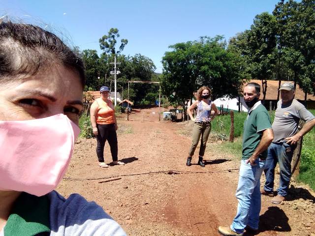 Vereadores seguem roteiro de visitas ao Interior e Bairros do município.